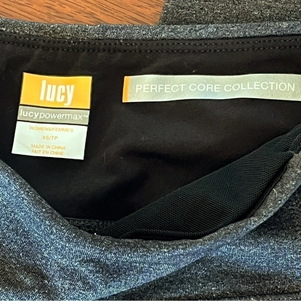 Lucy Powermax Perfect Core Capri Leggings XS Gray